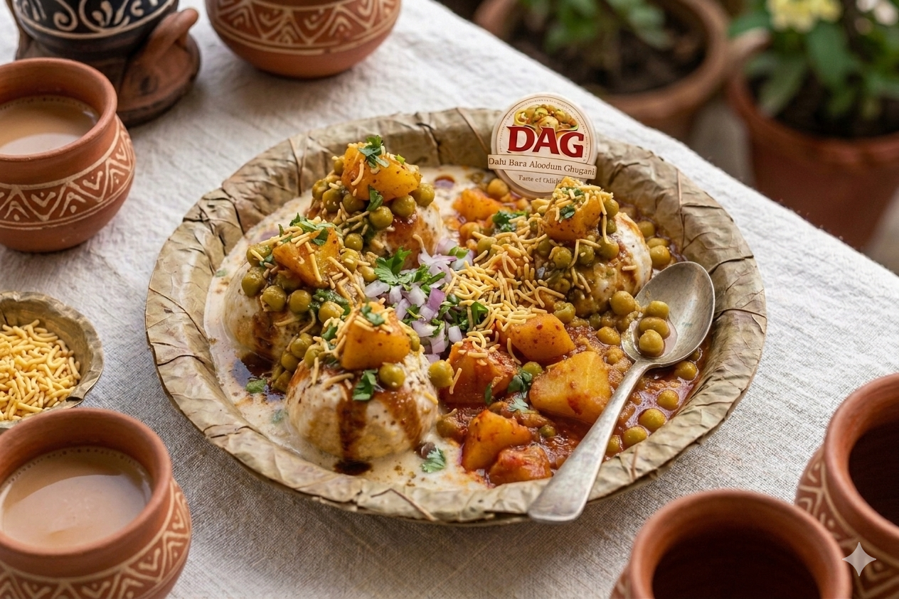 Special Dahibara - 4 Pieces Extra Toppings